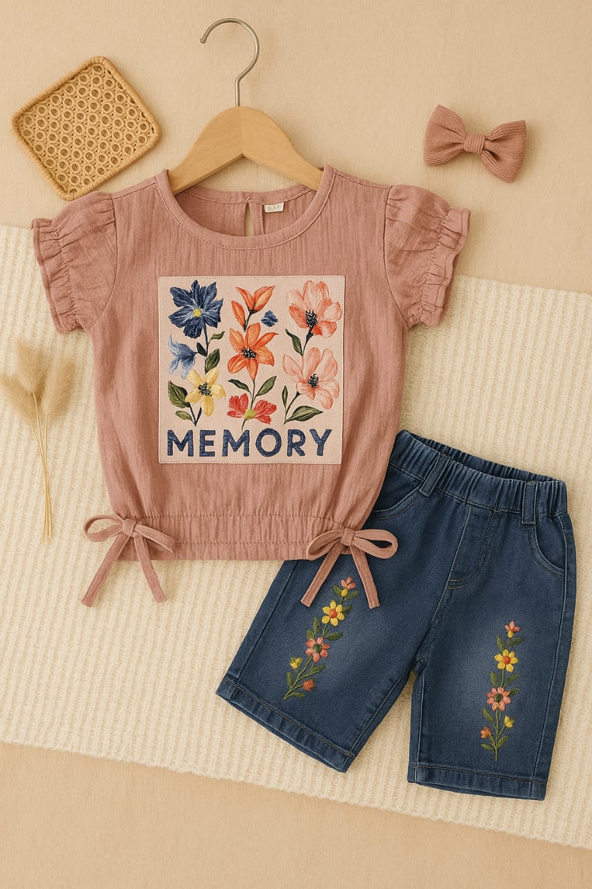 2- piece embroided suit