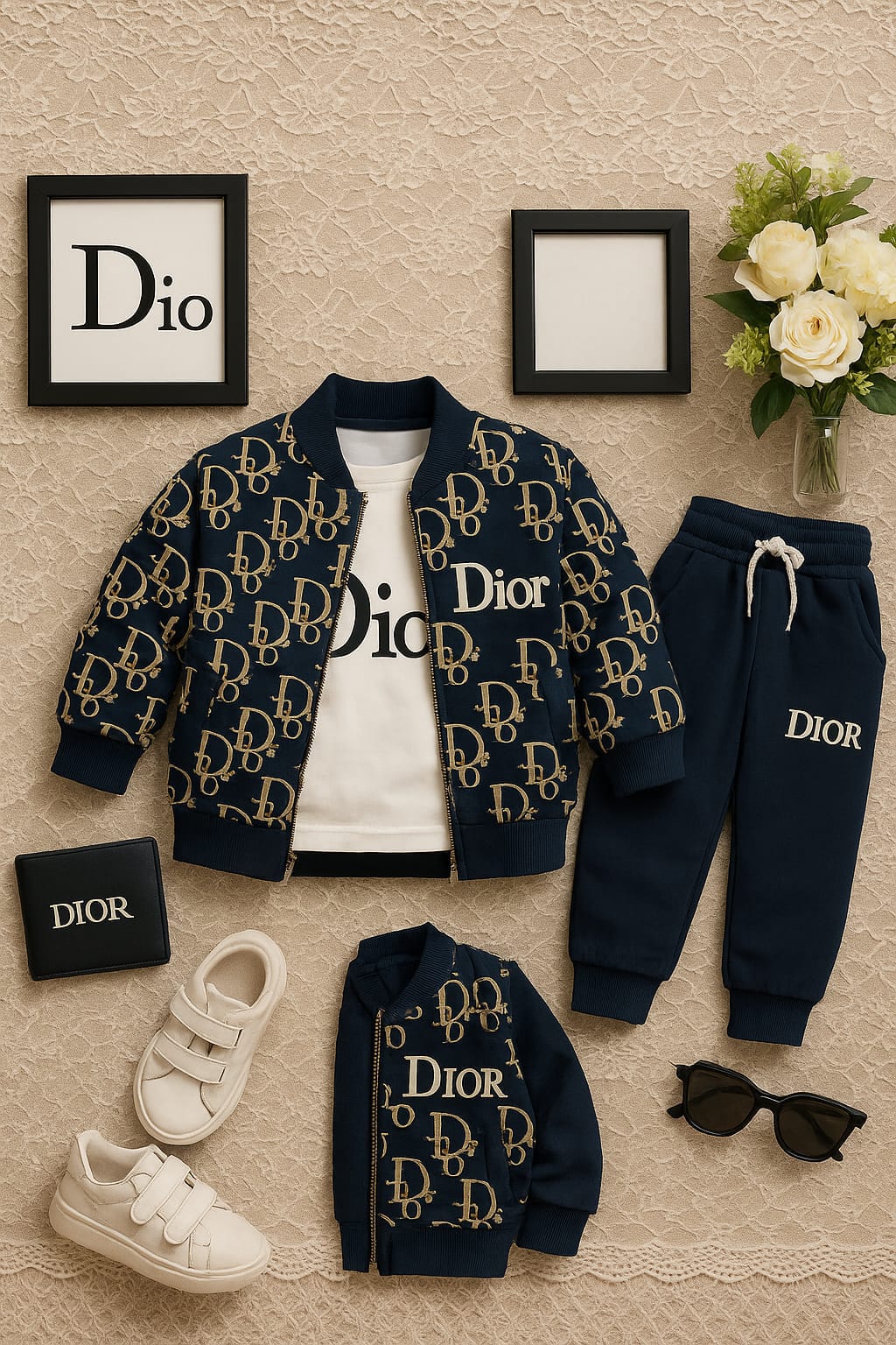 3-piece renchterry coat set