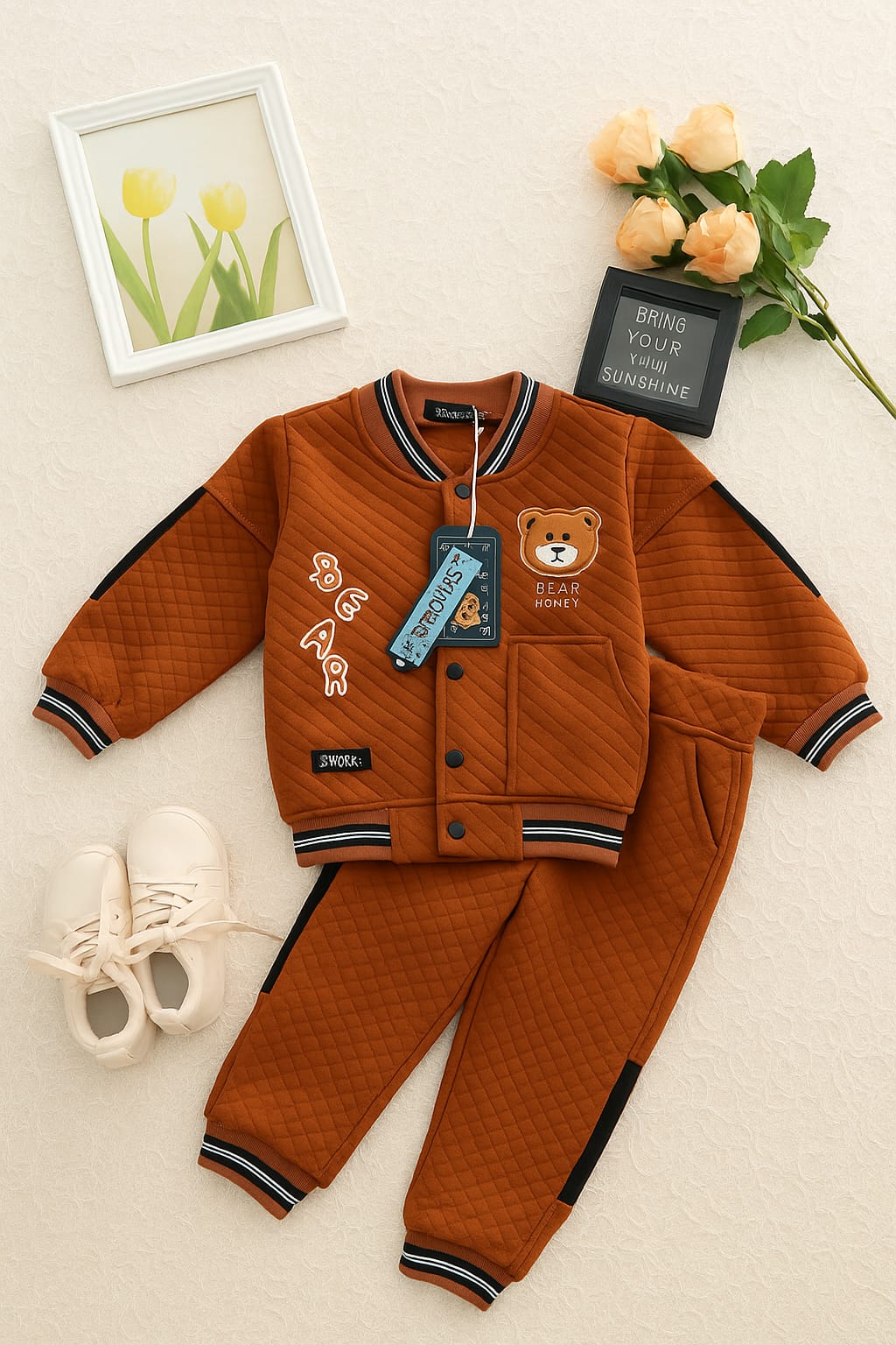 2-PIECEC VELVET FLEECE TRACKSUITS