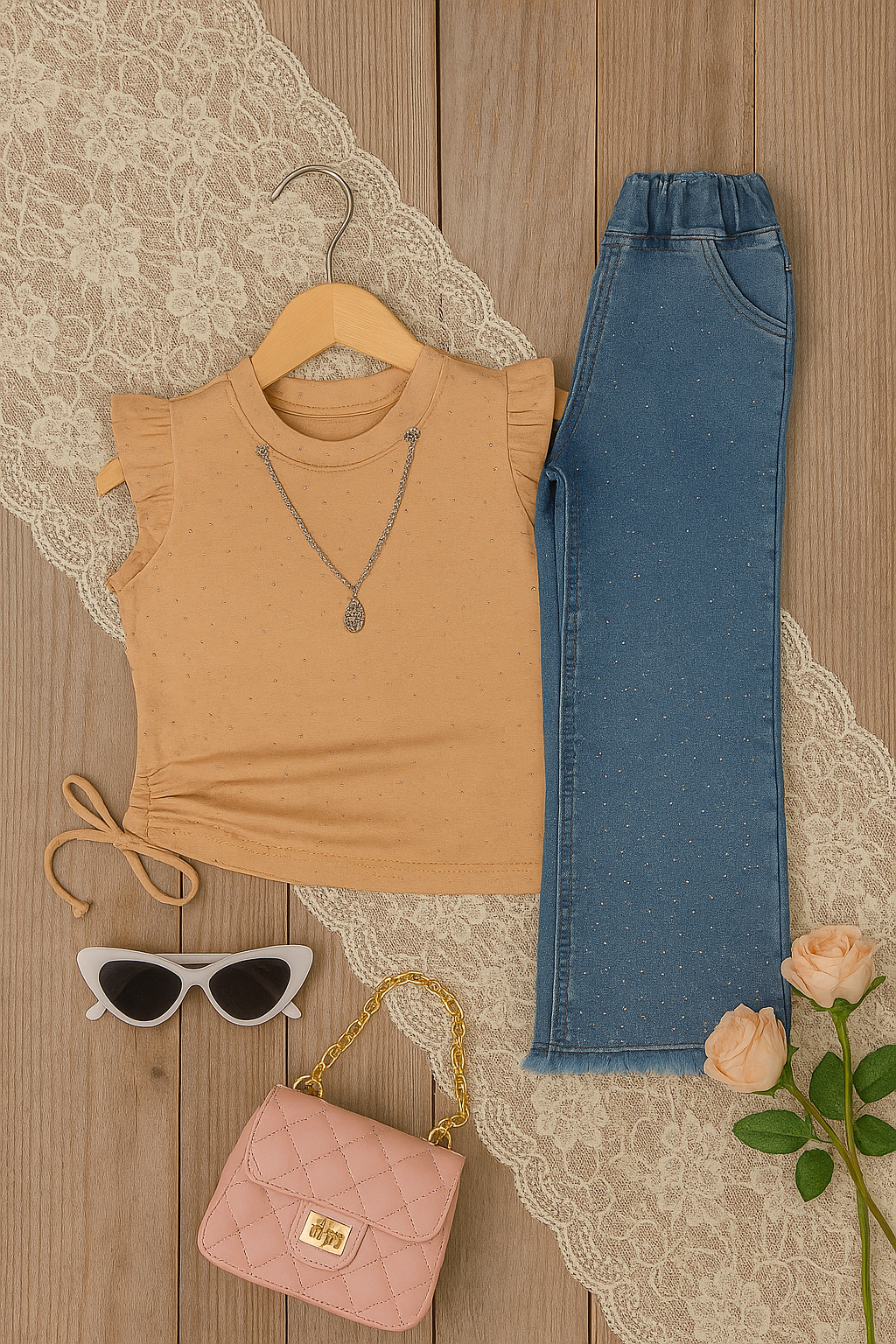 2-Piece FAncy pant shirt