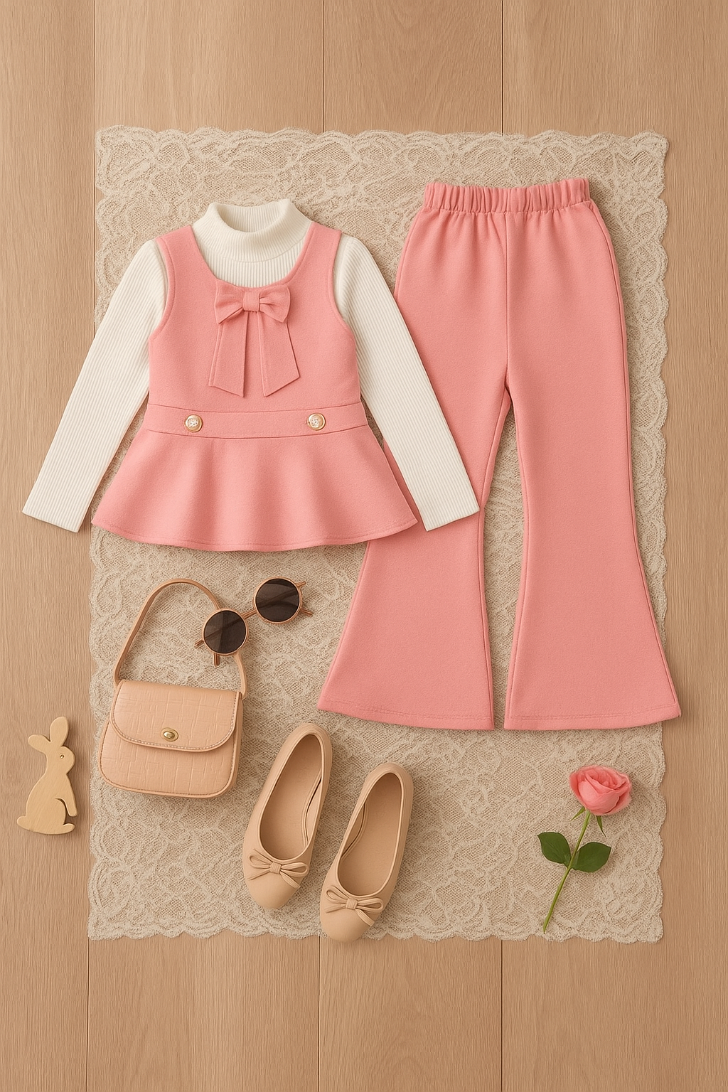 3 piece frock style set