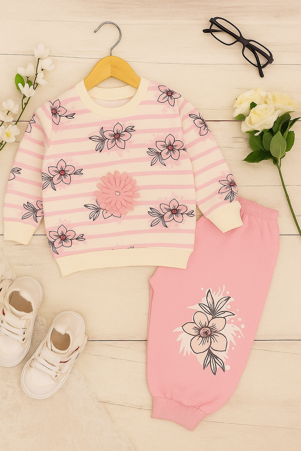 2-piece Frenchterry tracksuit