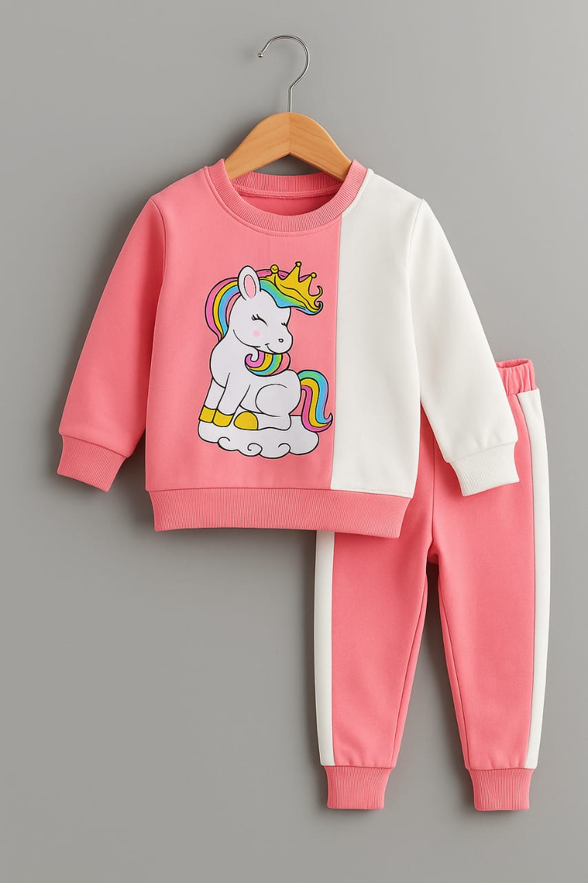 2-piece winter fleece track suits