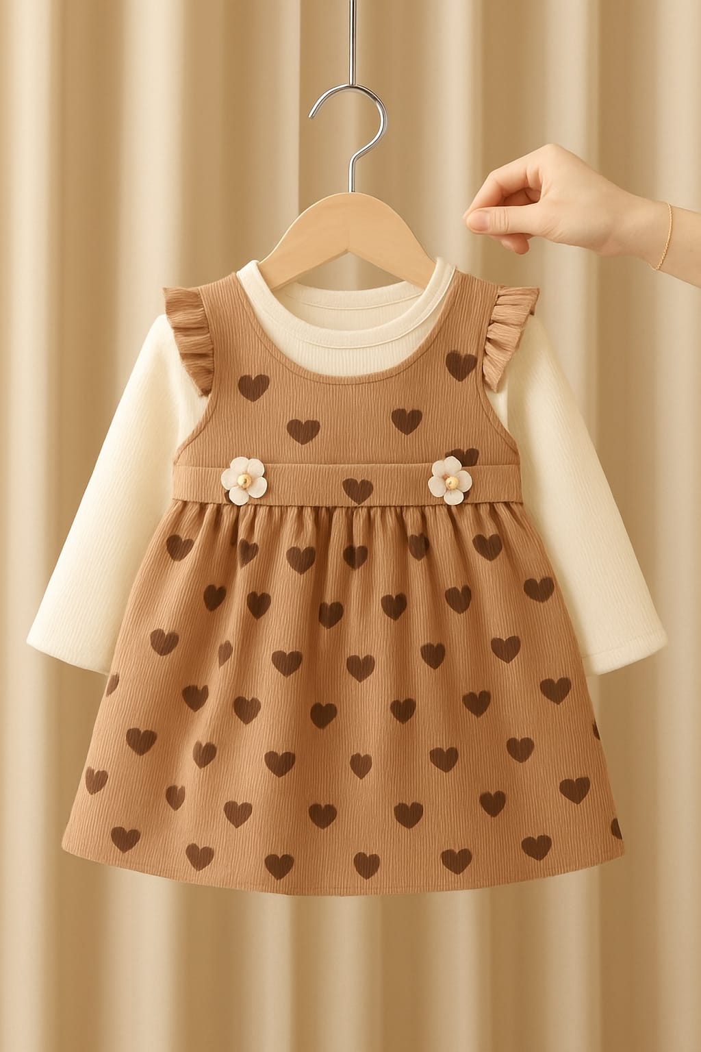 IMPORTED CHINA SOFT FLEECE FROCK