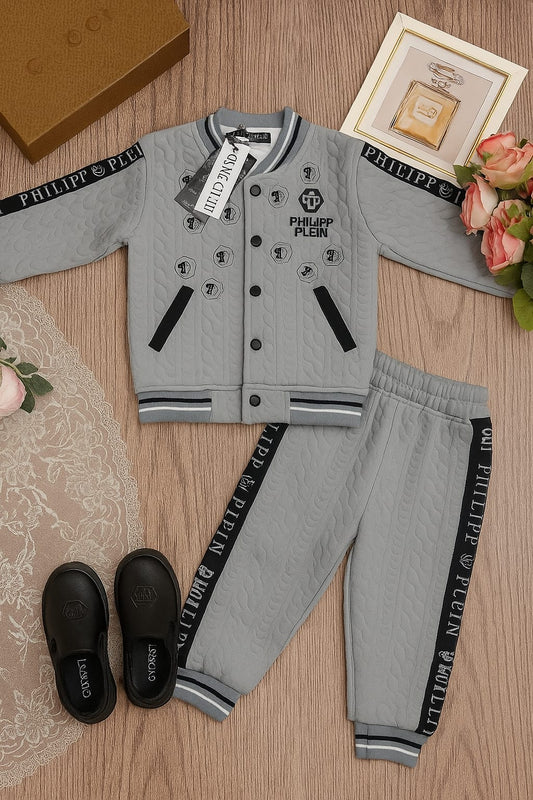 2-PIECE VELVET TRACKSUIT