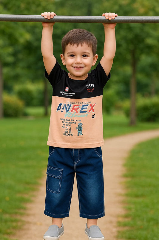 2-piece danim nikar with shirts