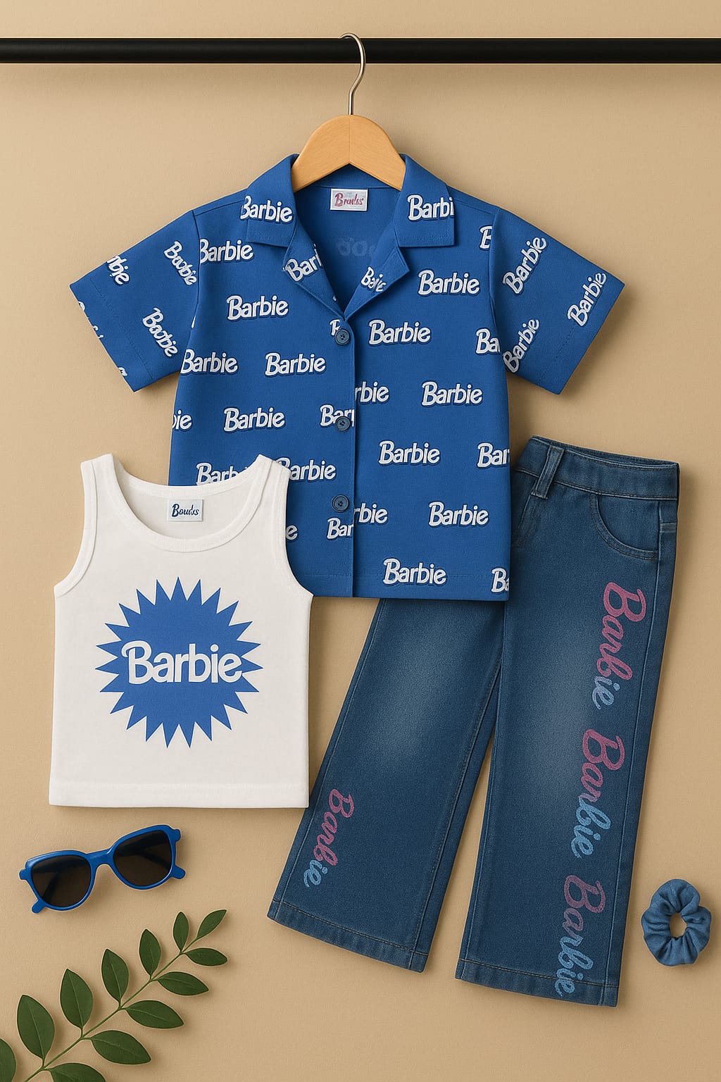 3-piece barbie suit