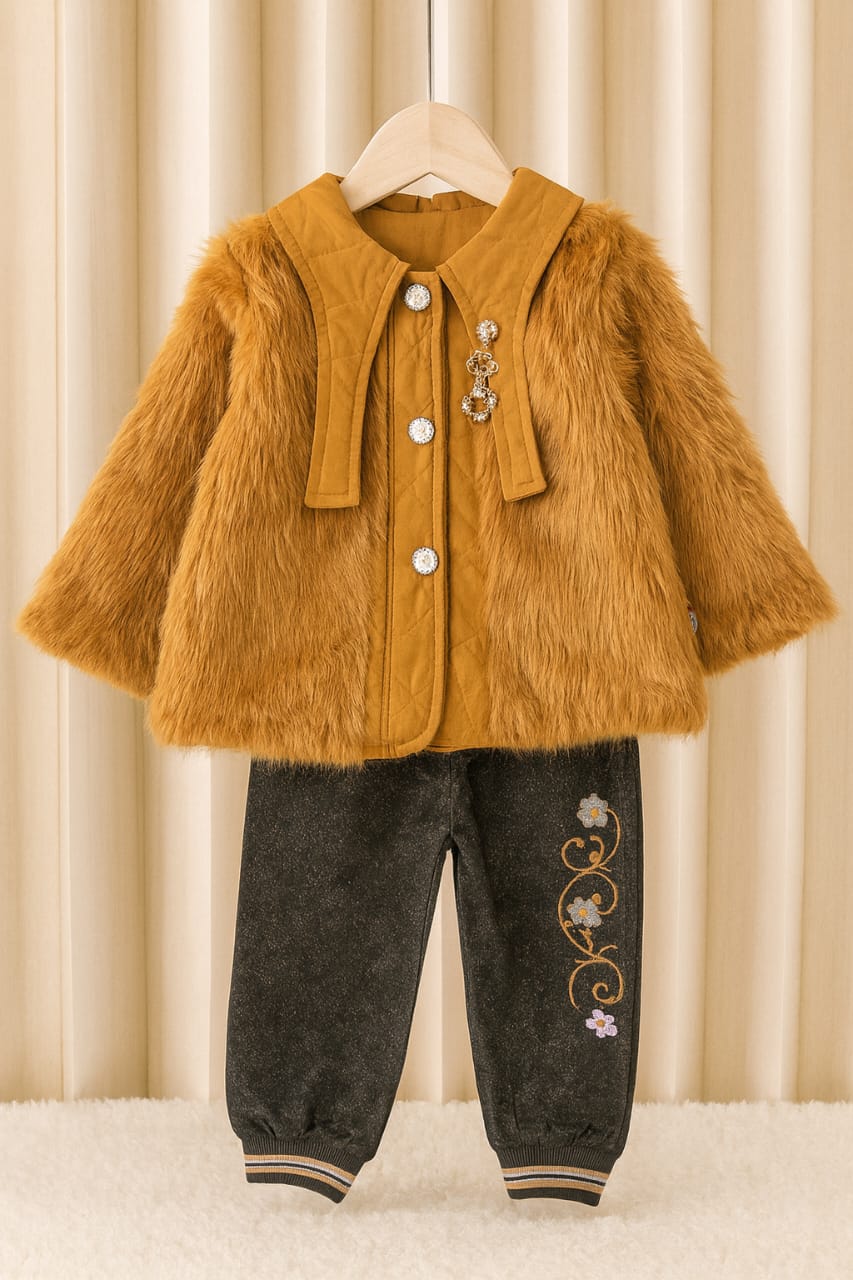 2-PIECE RABBIT WOOL FLEECE ARTICALS