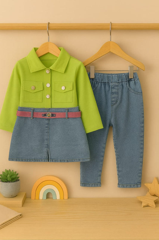 2-PECE SKIRT DESIGHN SUIT