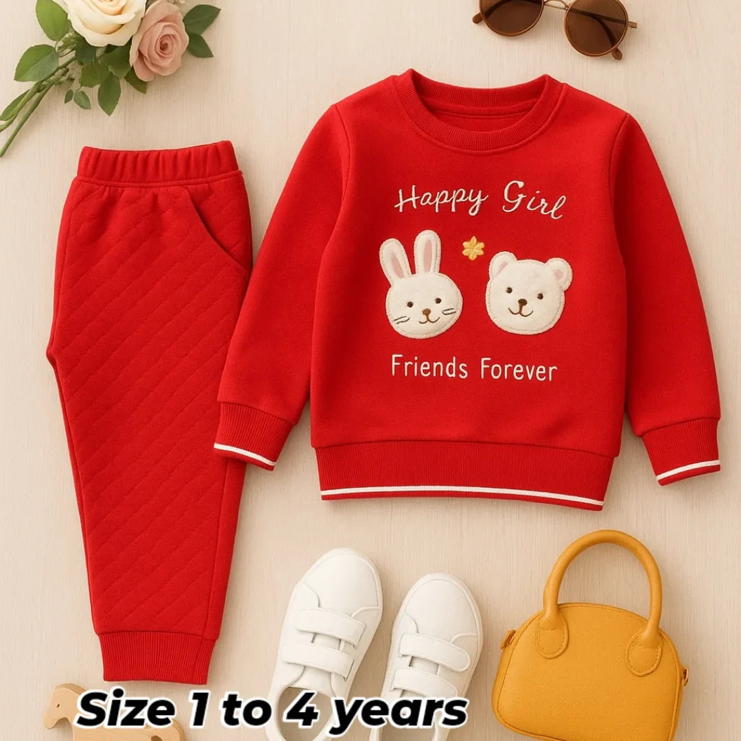 2- piece French terry tracksuit suit
