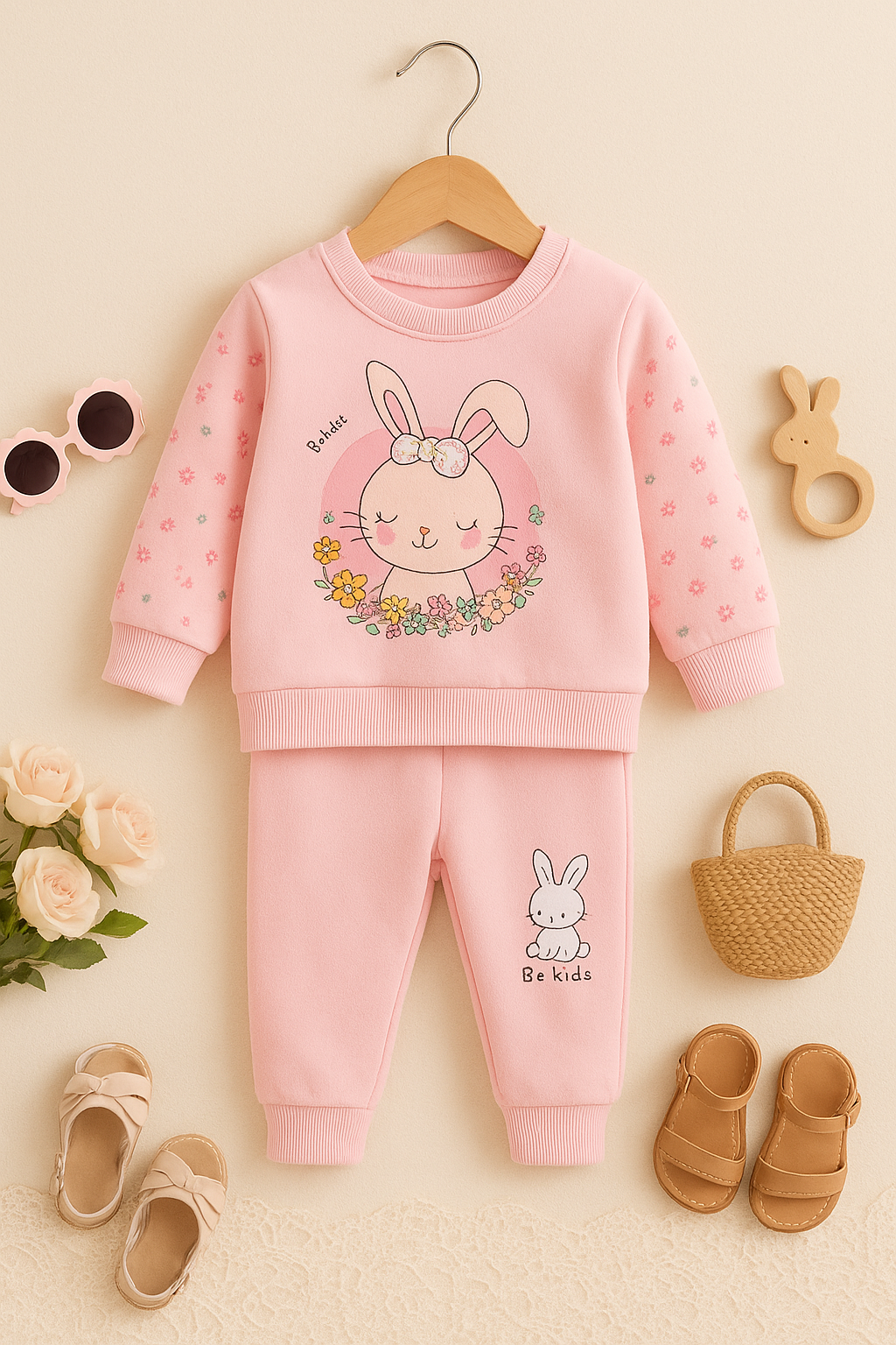 2-piece French terry tracksuit