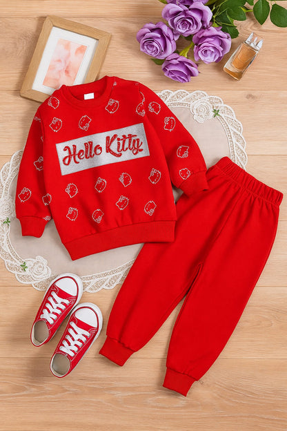 2-piece Frenchterry tracksuit