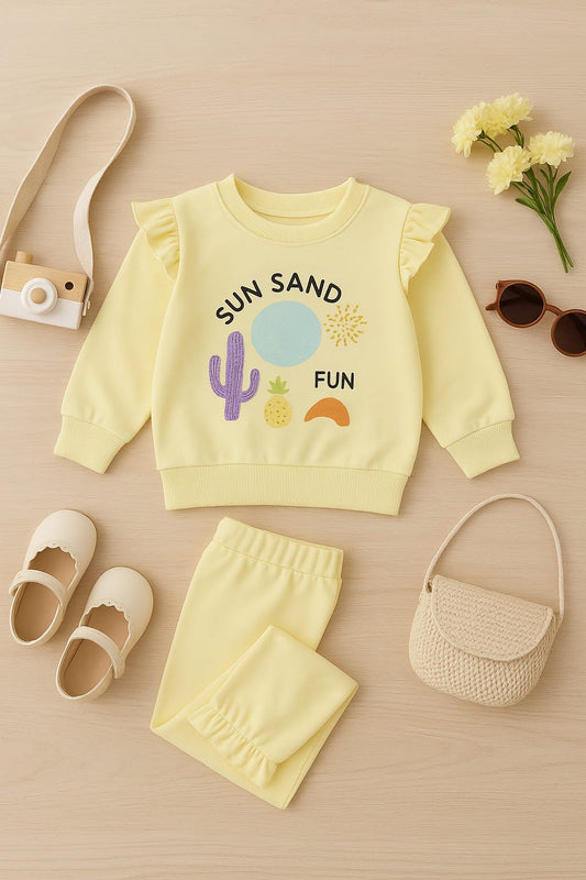 2-piece French terry tracksuit