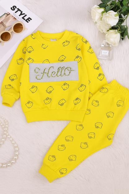 2-piece Frenchterry tracksuit