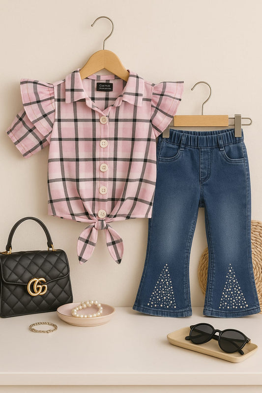 2-piece fancy pant shirt