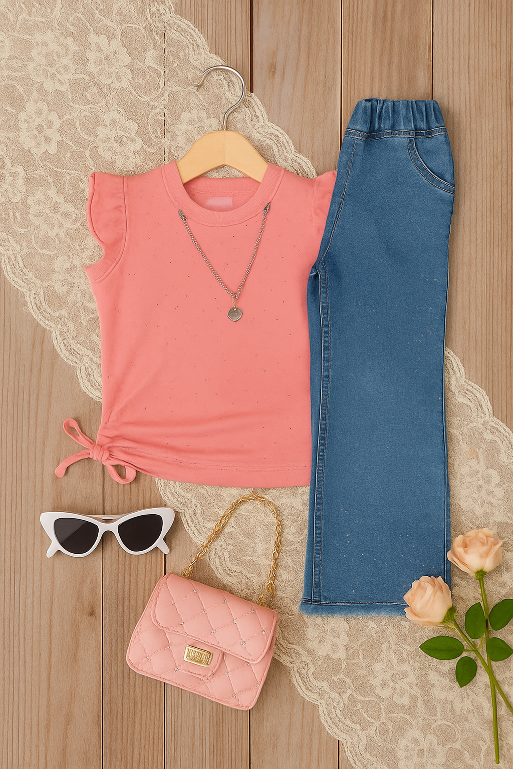 2-Piece FAncy pant shirt