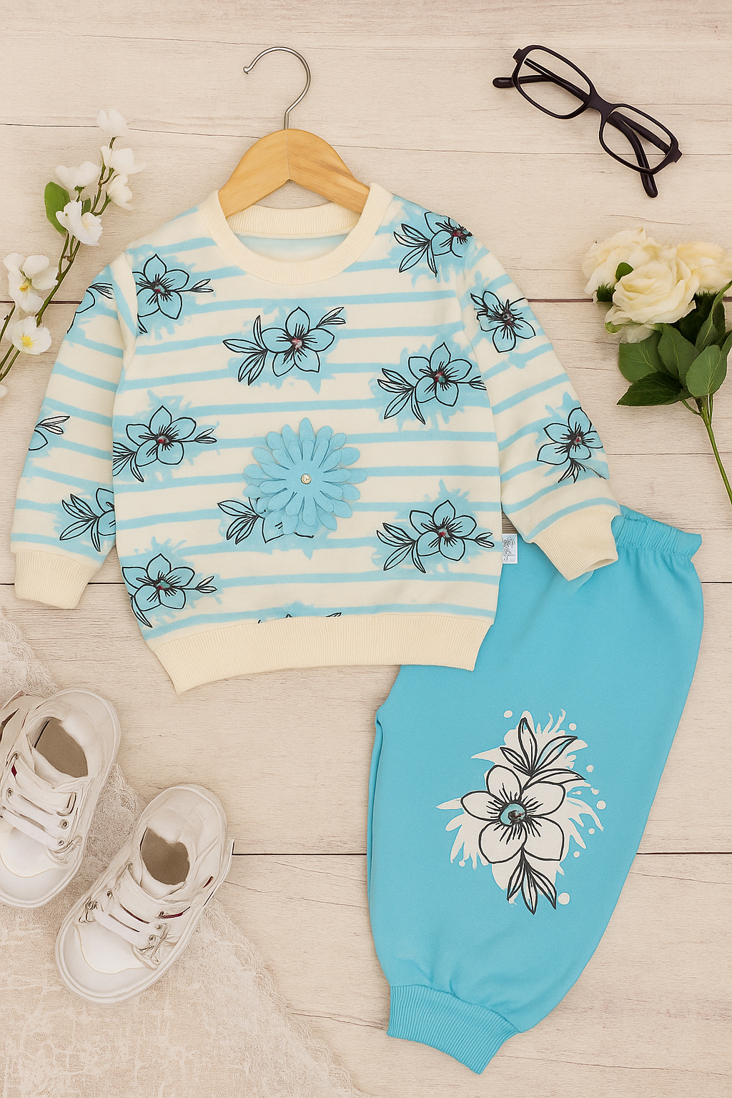 2-piece Frenchterry tracksuit