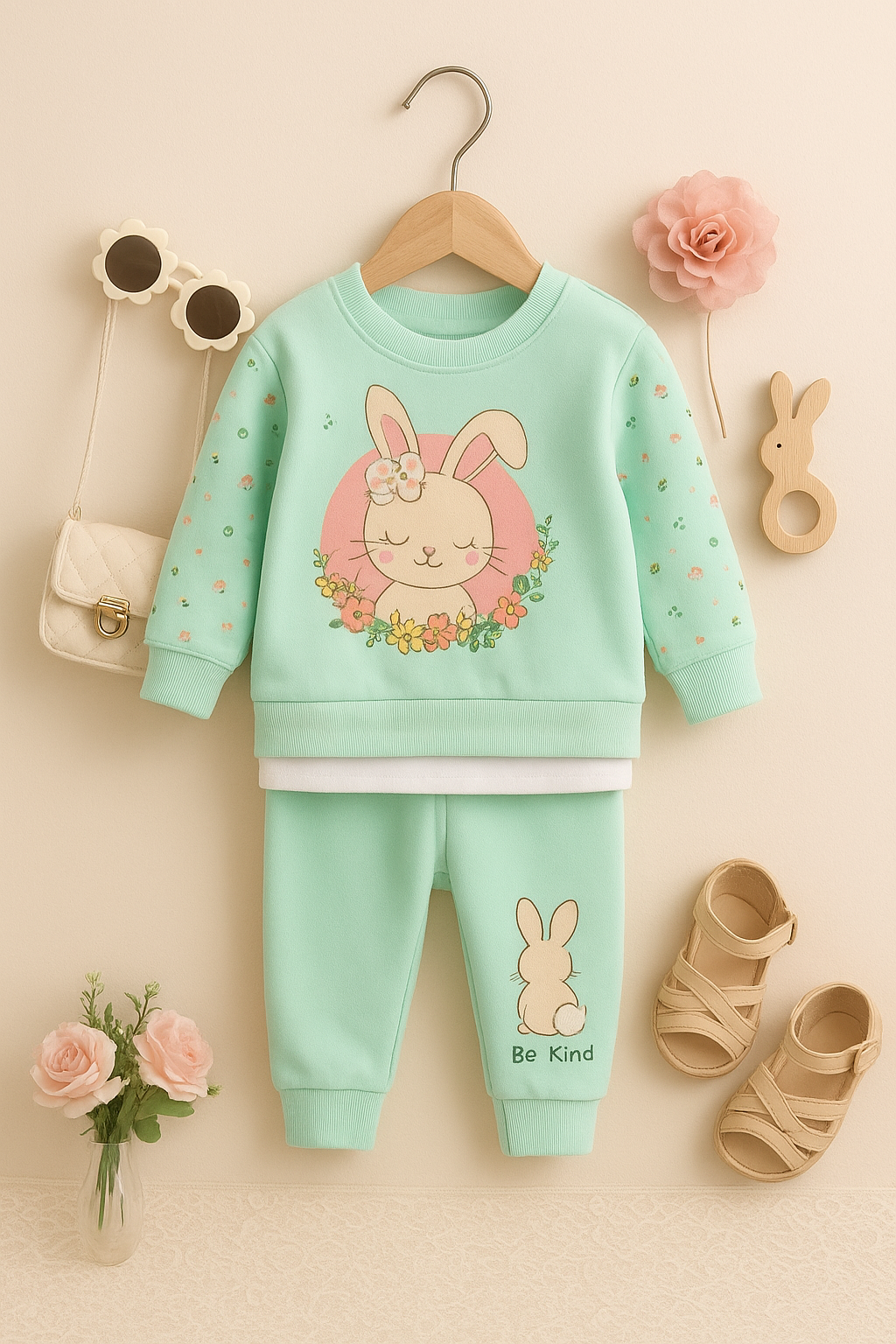 2-piece French terry tracksuit