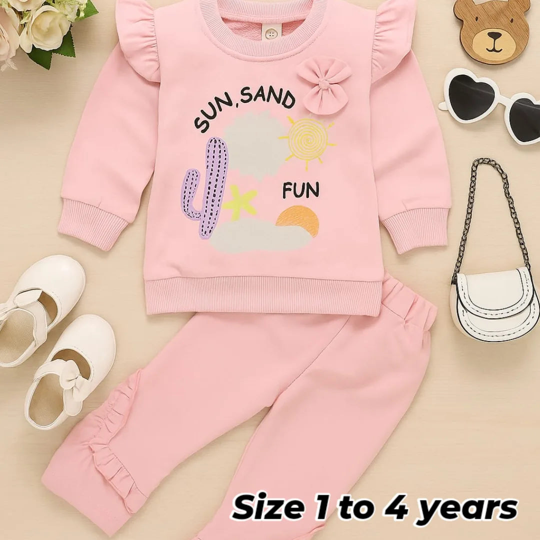 2-piece French terry tracksuit