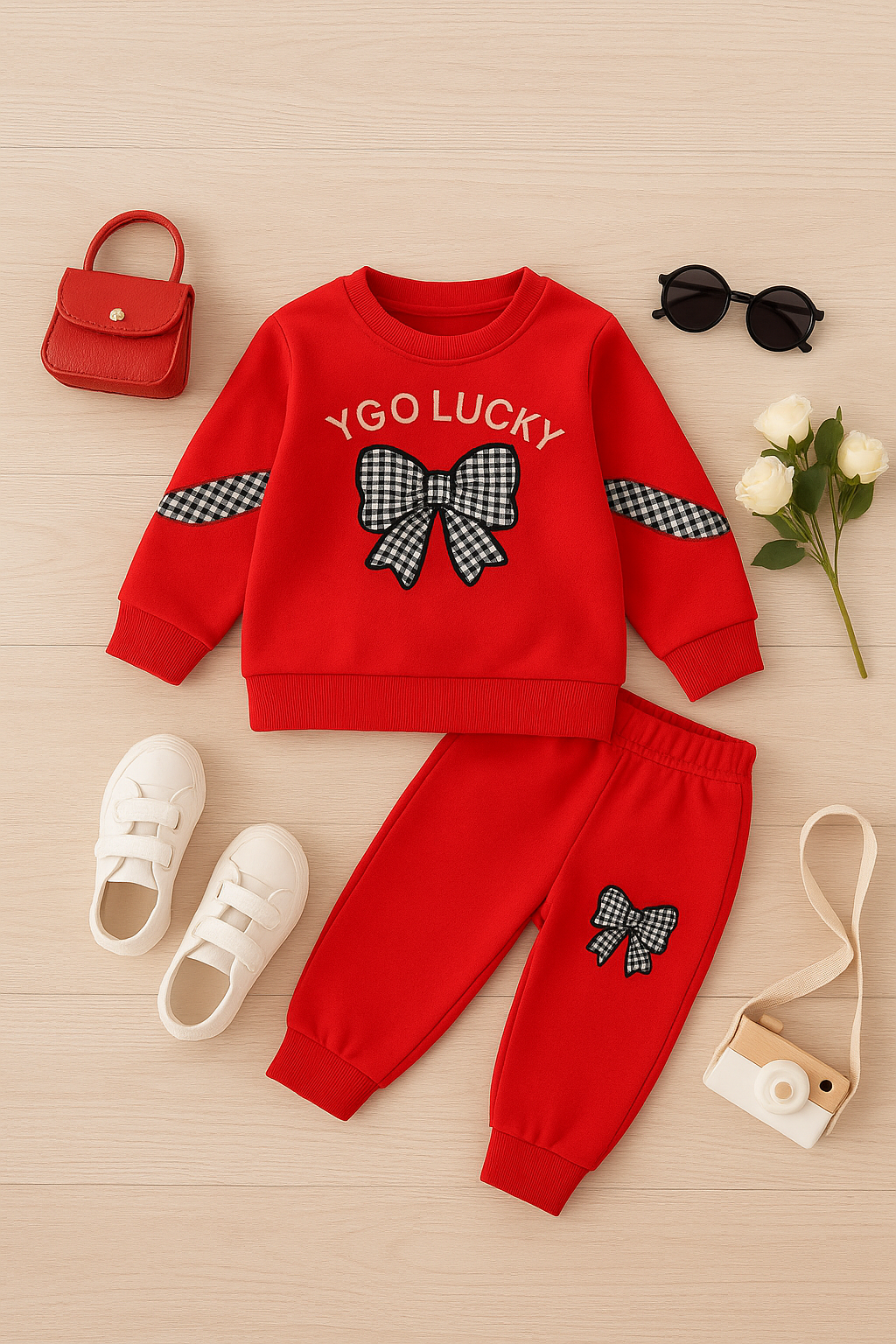 2- piece fancy Frenchterry tracksuit