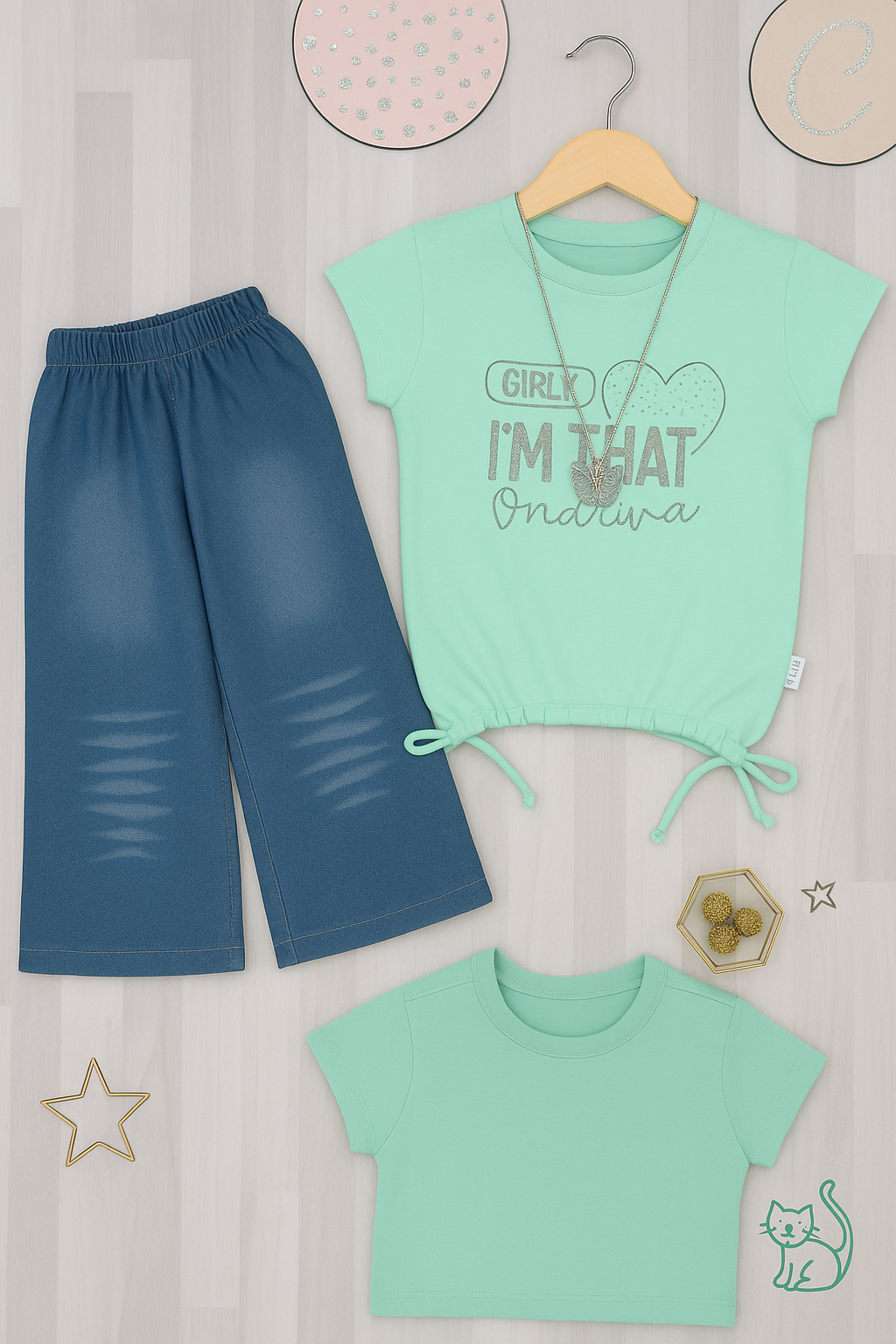 2-piece Fancy pantshirt